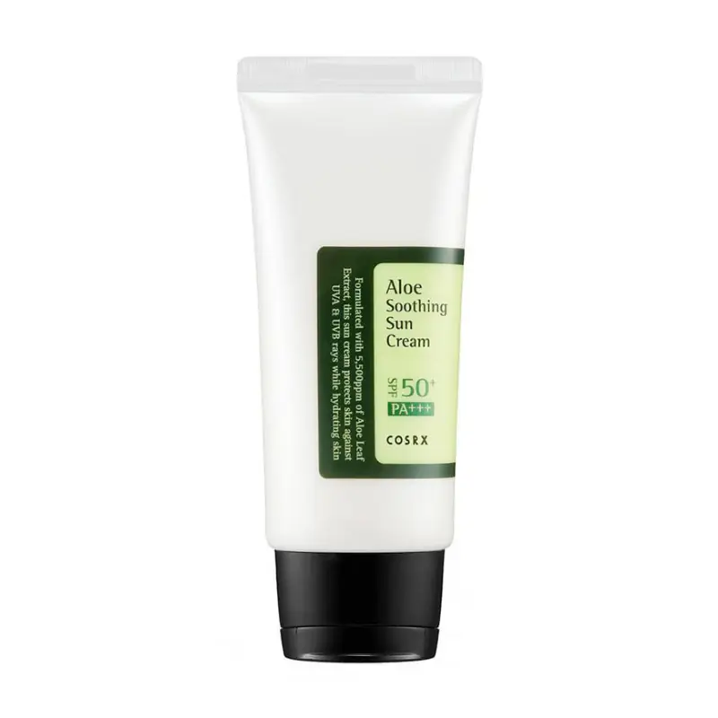 کرم ضد آفتاب کوزارکس مدل آلوئه ورا +SPF50