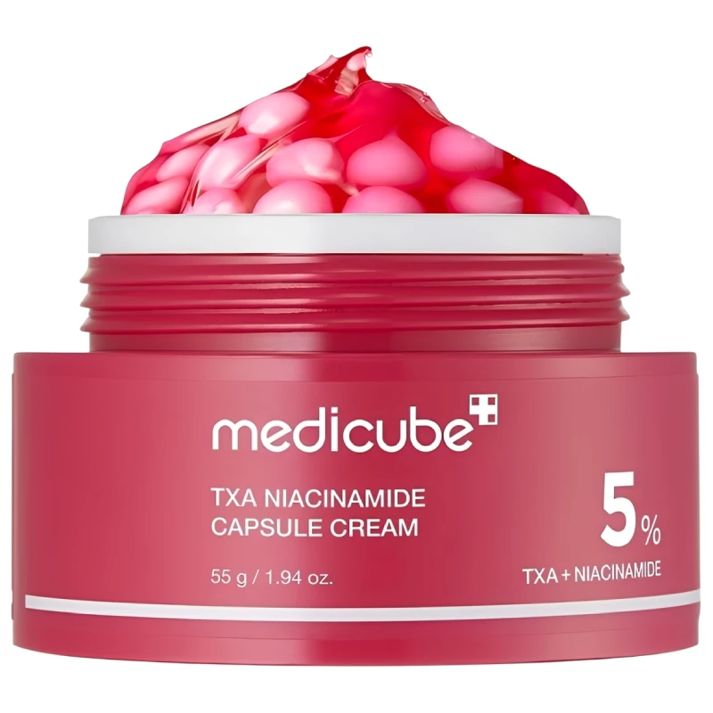کرم کپسولی ضدلک مدی کیوب – Medicube Txa Niacinamide Capsule Cream
