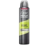اسپری دئودورانت داو مردانه مدل Sport Active Fresh حجم ۲۵۰ میل