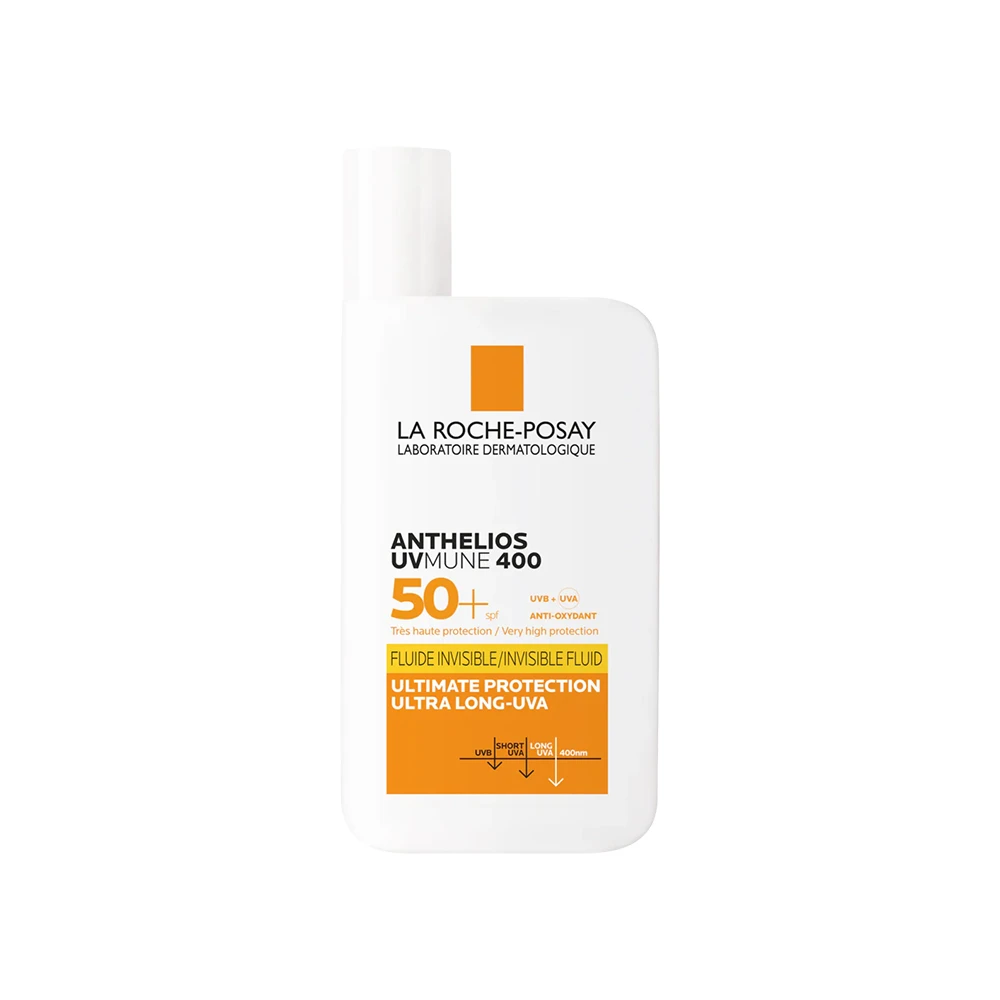 ضد-آفتاب-فلوئید-بی-رنگ-لاروش-پوزای-la-roche-posay-anthelios-uvmune-400-invisible-fluid-spf50 ضد آفتاب فلوئید بی رنگ لاروش پوزای - Image 1